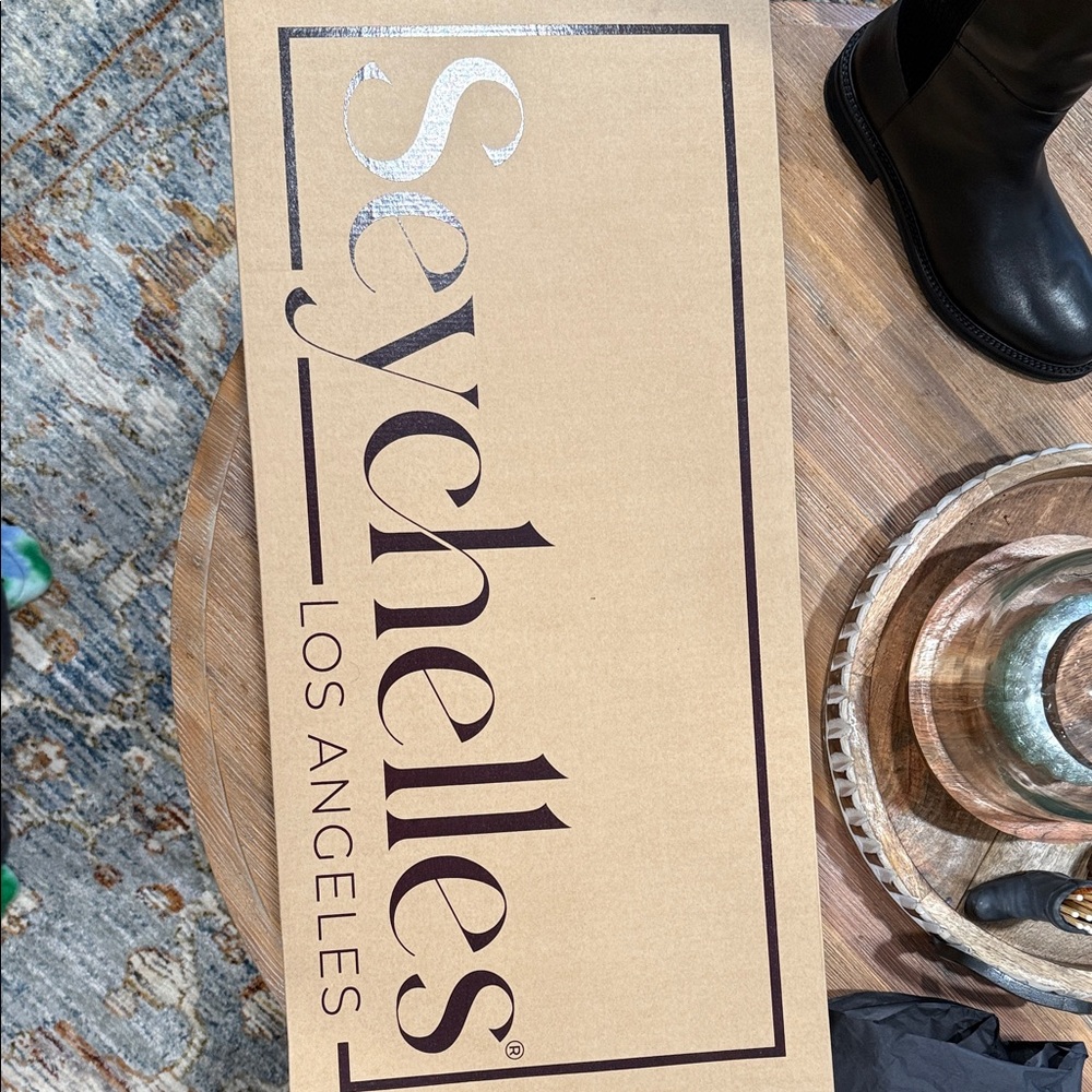 Seychelles Black Leather Boots - Picture 2 of 4